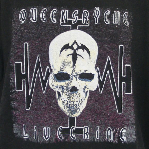 QUEENSRYCHE Concert Tshirt, XL Livecrime Undated - Picture 10 of 11